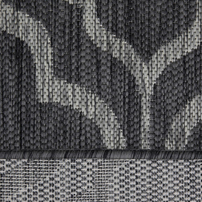 Grey Trellis Outdoor Rug - Seville