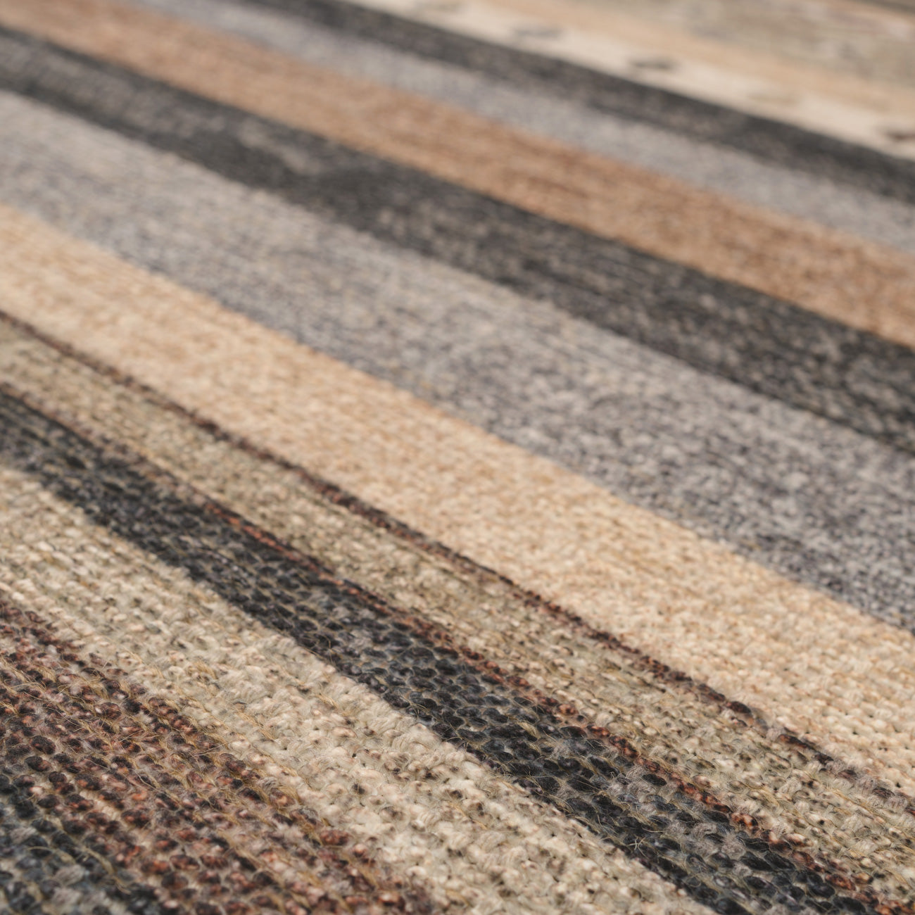 Washable Multicolour Berber Rug - Metz