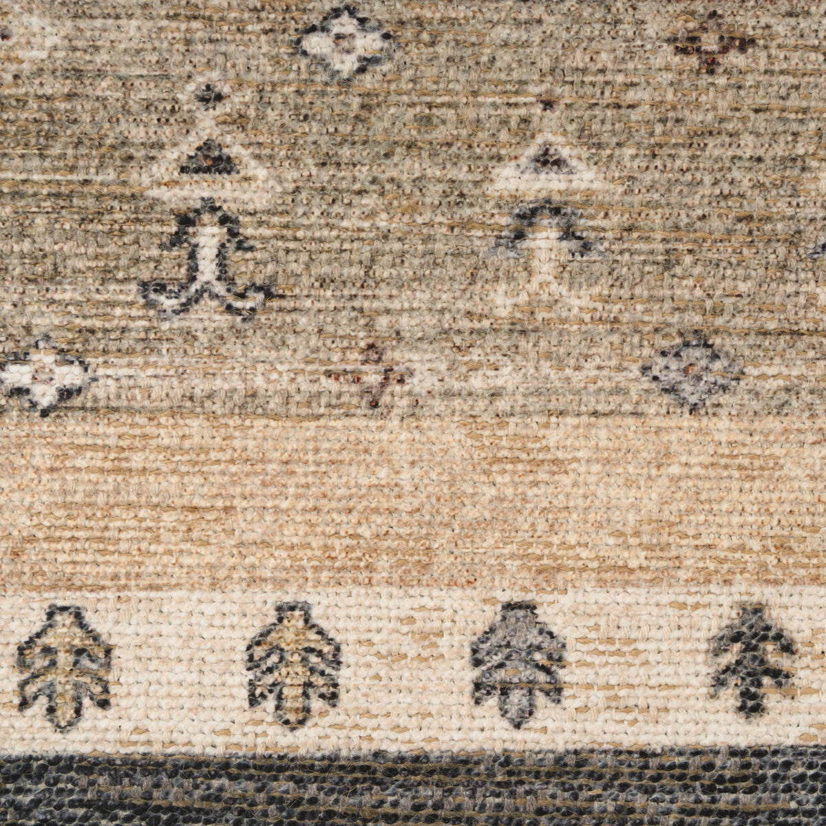 Washable Multicolour Berber Rug - Metz