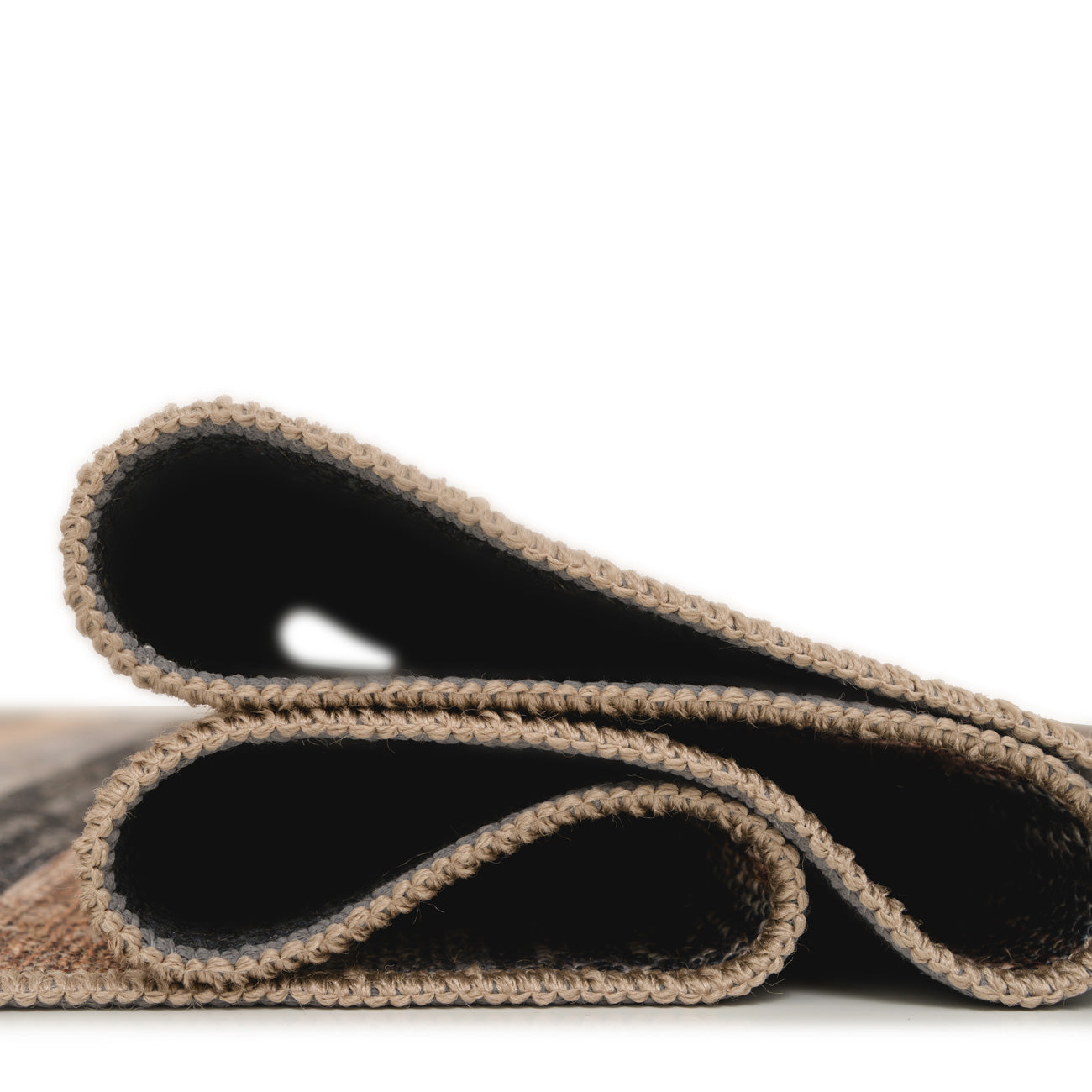 Washable Multicolour Berber Rug - Metz