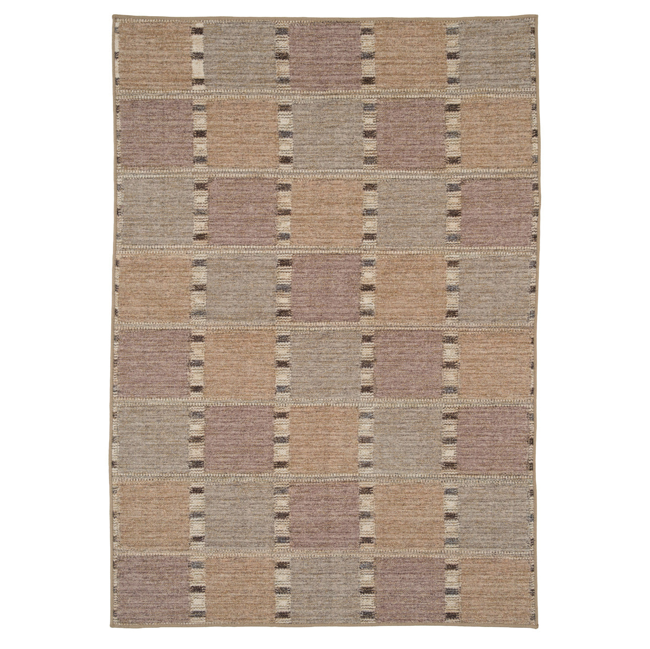 Washable Pastel Checkers Rug - Nyra