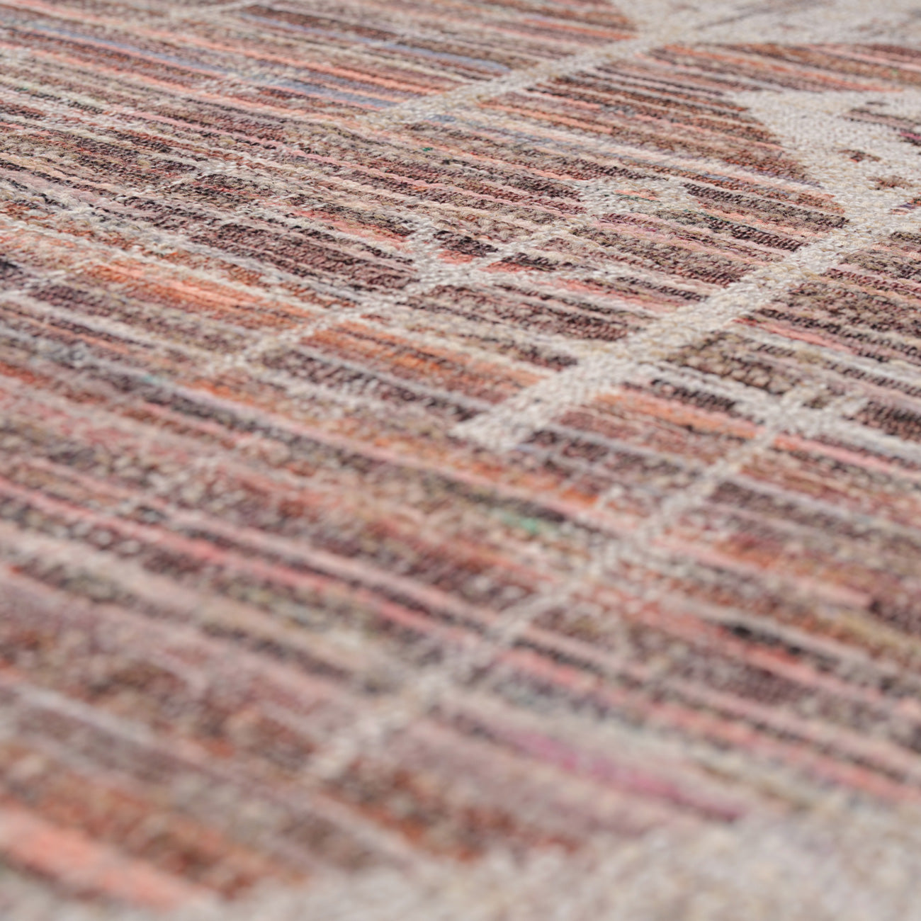 Washable Rustic Aztec Runner - Tor