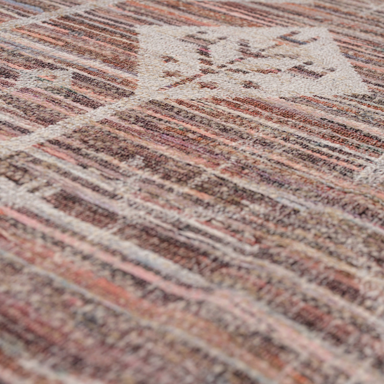 Washable Rustic Aztec Rug - Tor