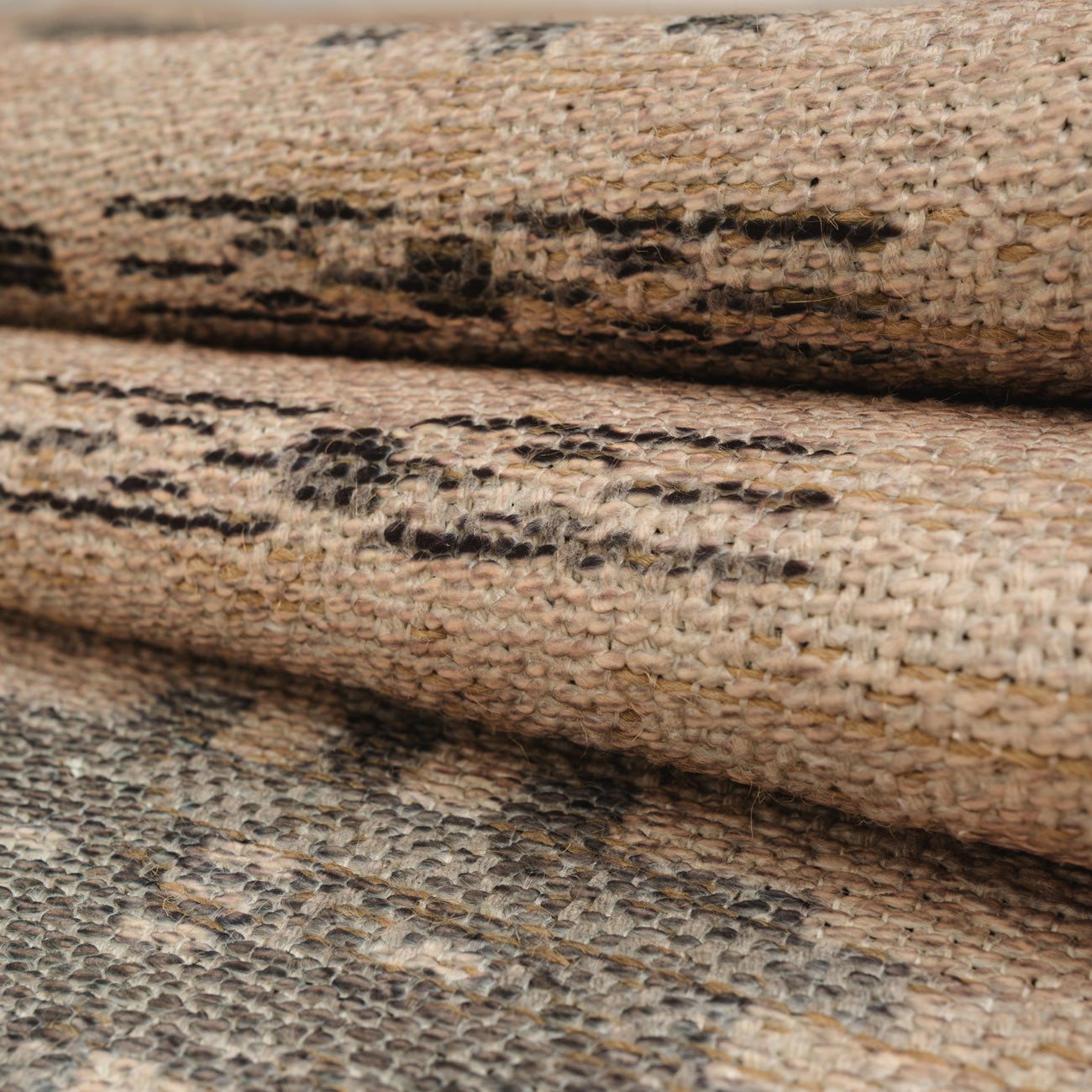 Washable Green Aztec Runner - Zev