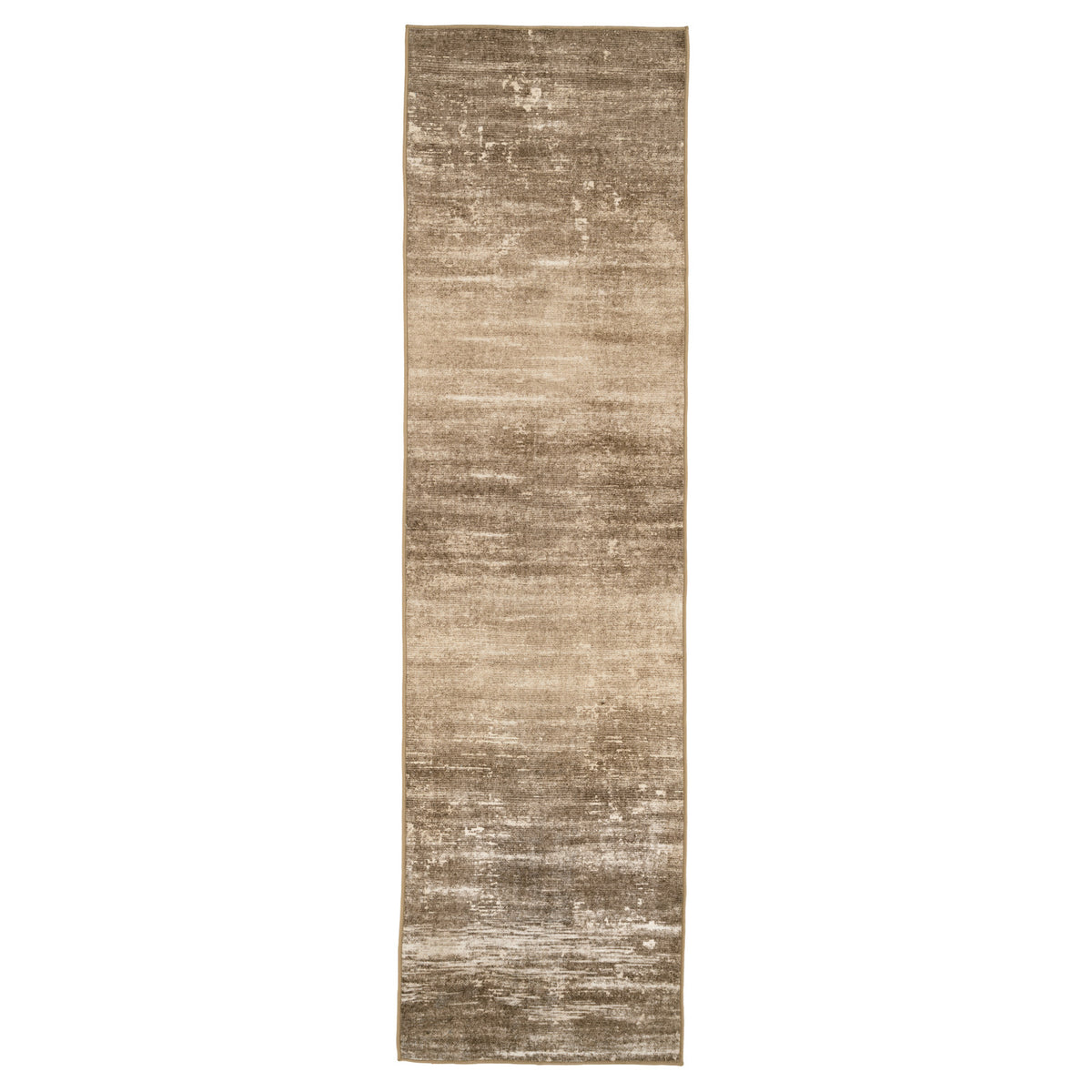 Soft Washable Mossy Brown Beige Rug - Ryn