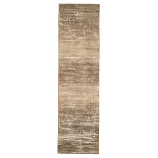 Soft Washable Mossy Brown Beige Rug - Ryn