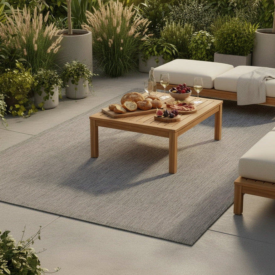 Pink Distressed Outdoor Rug - Soutil