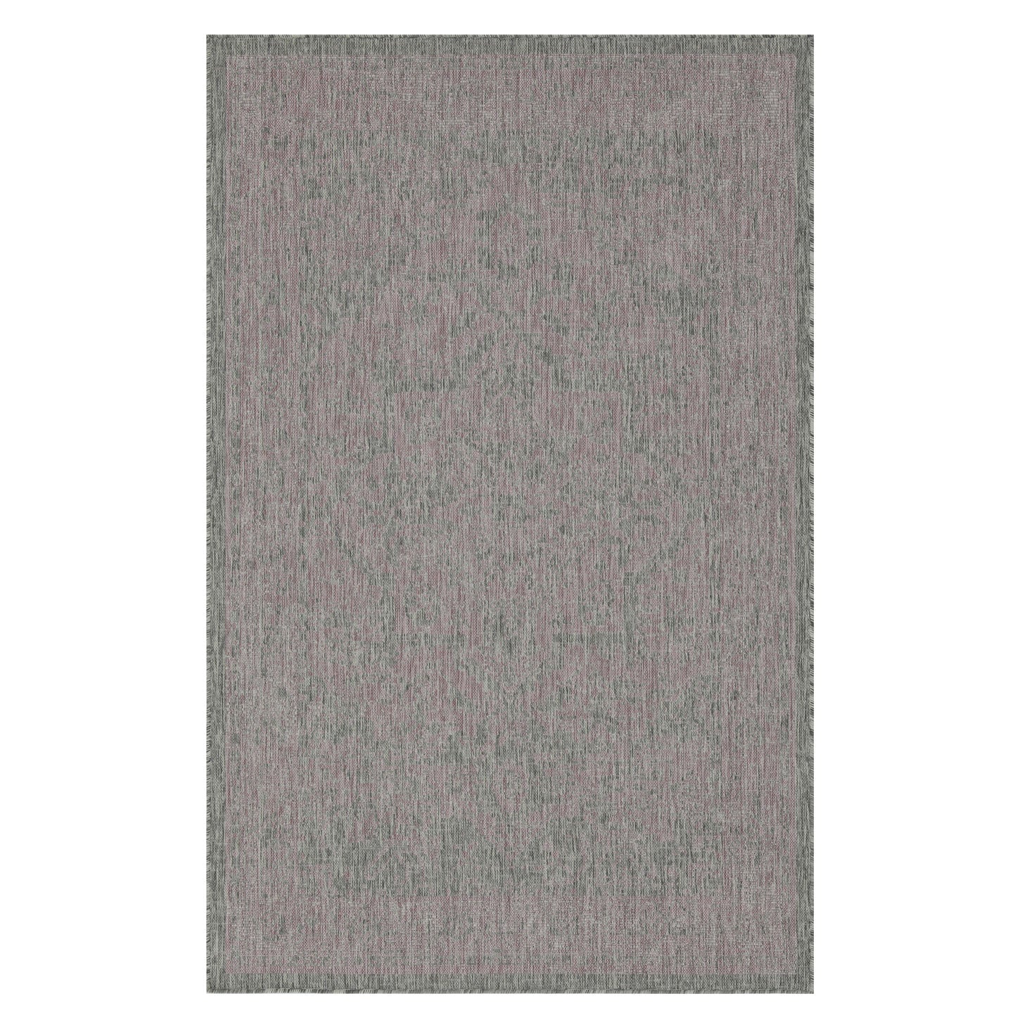 Vintage Pink Grey Area Rug - Soutil