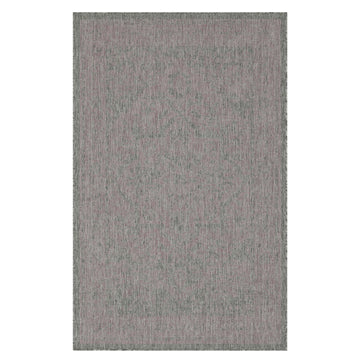Vintage Pink Grey Area Rug - Soutil