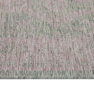 Vintage Pink Grey Area Rug - Soutil