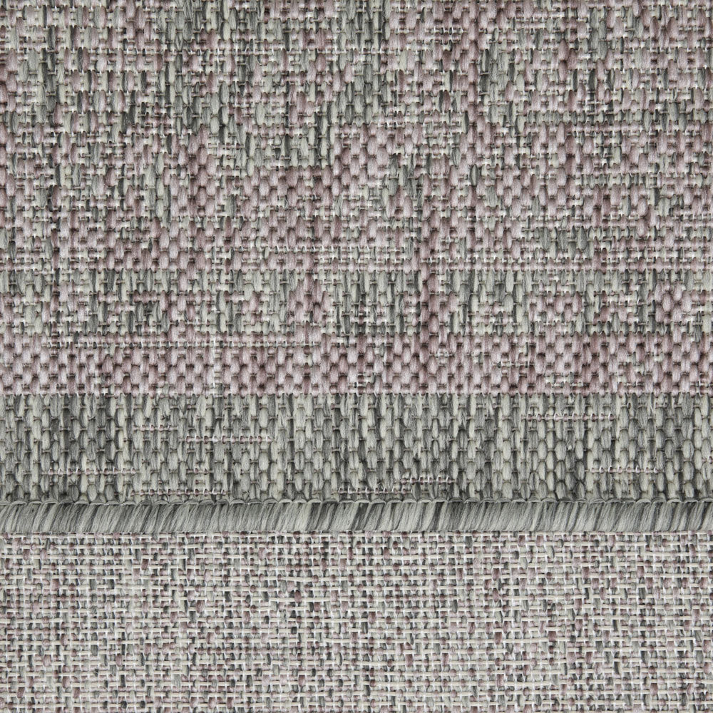Vintage Pink Grey Area Rug - Soutil