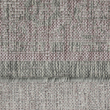 Vintage Pink Grey Area Rug - Soutil