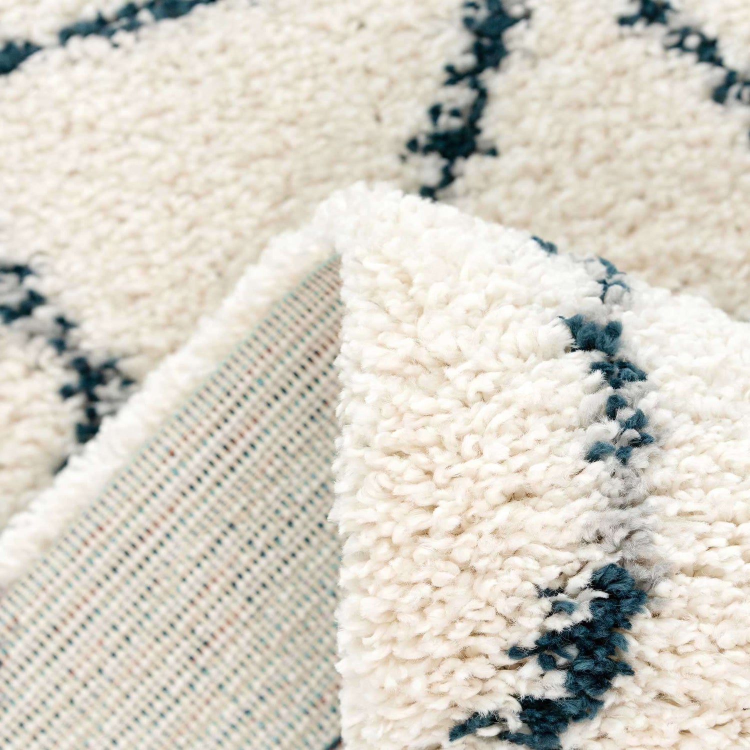 Super Soft Boho Moroccan Shaggy Runner Rug