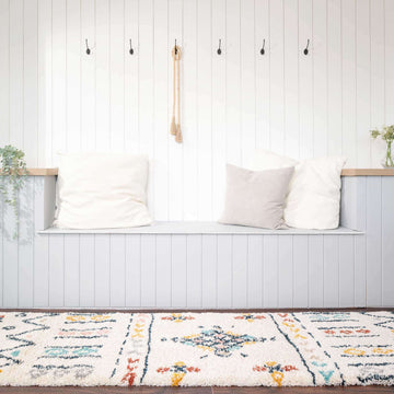 Super Soft Tribal Berber Shaggy Runner Rug