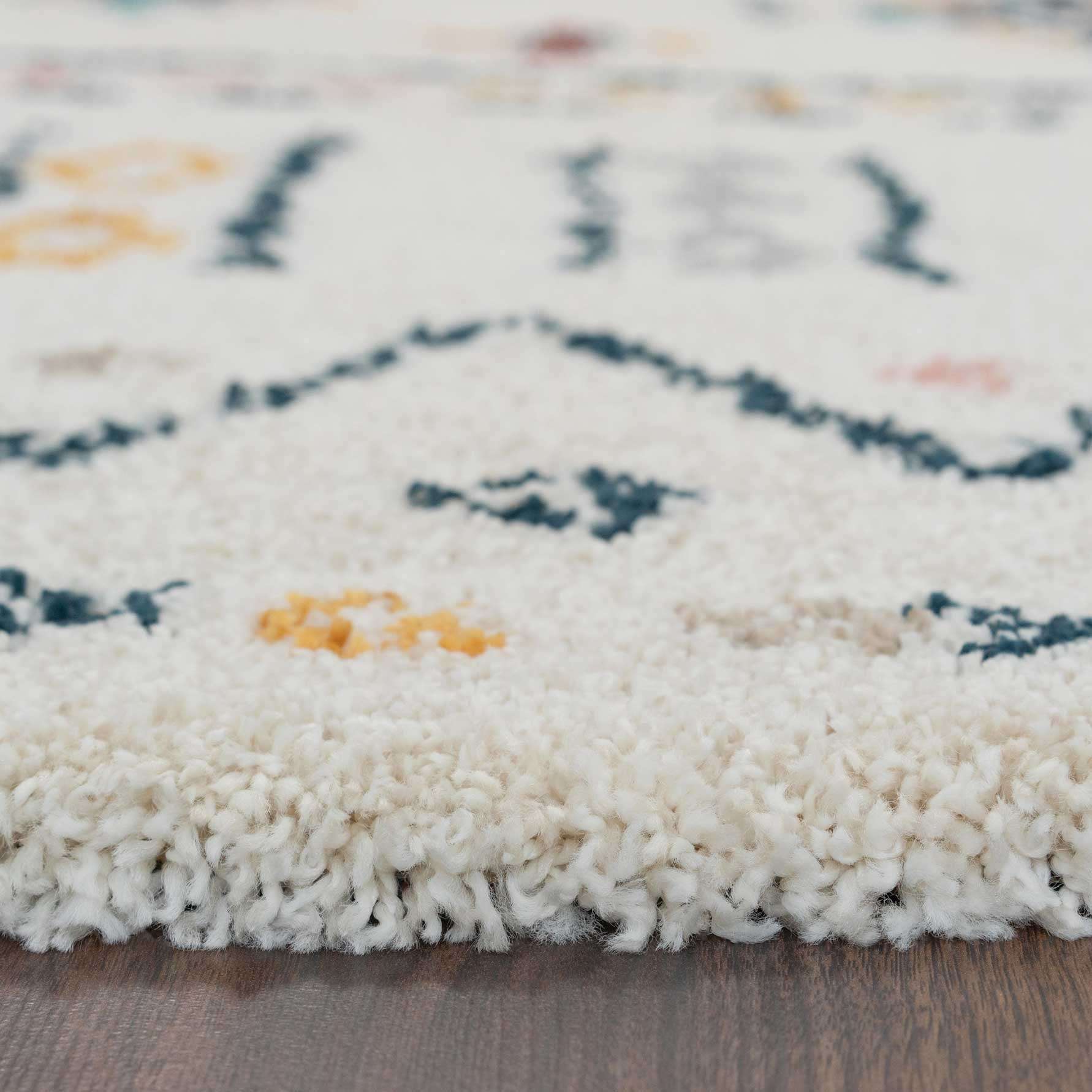 Super Soft Tribal Berber Shaggy Runner Rug