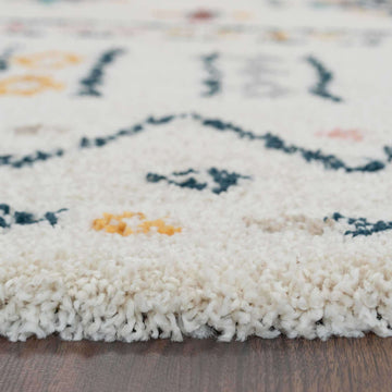 Super Soft Tribal Berber Shaggy Runner Rug