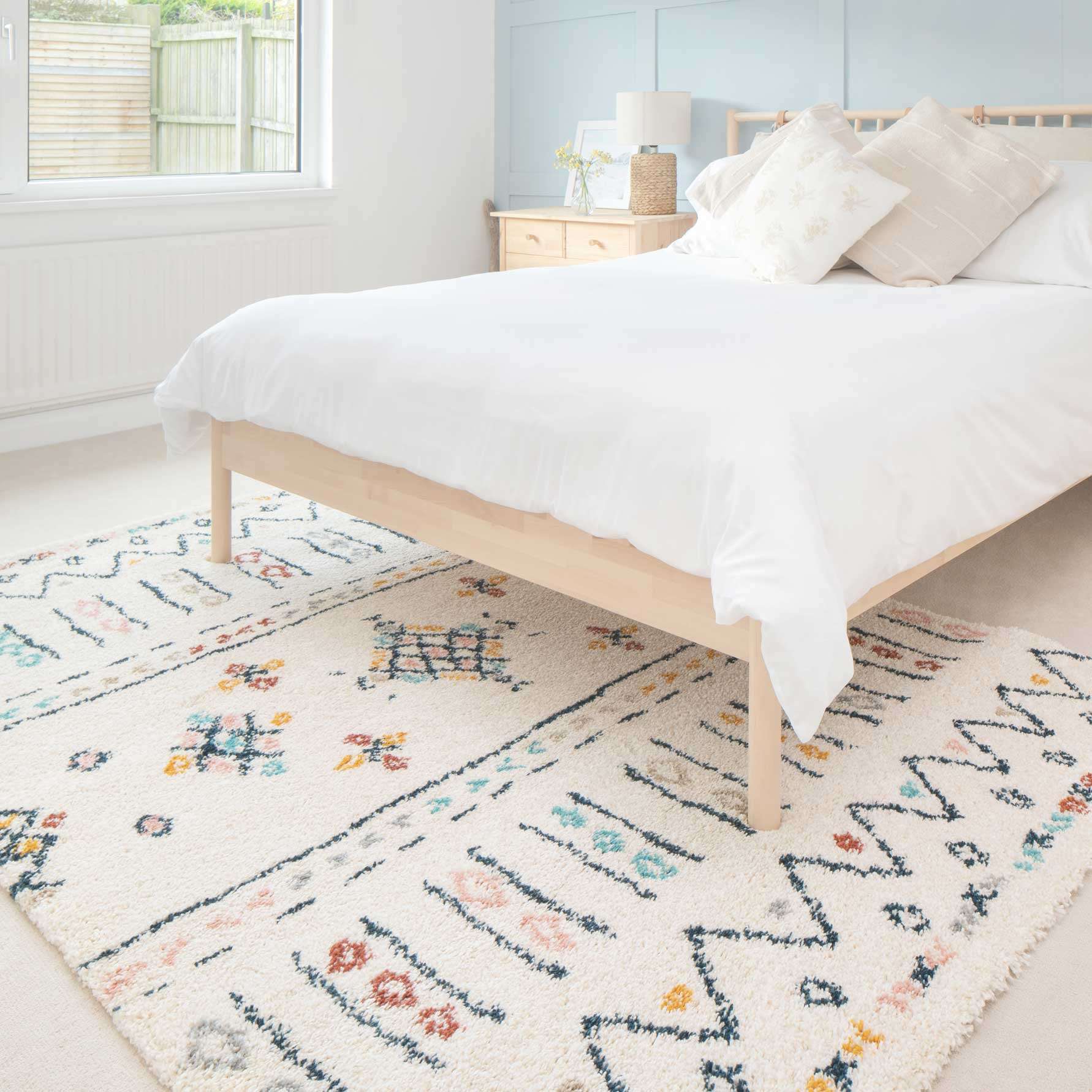 Super Soft Tribal Berber Shaggy Runner Rug