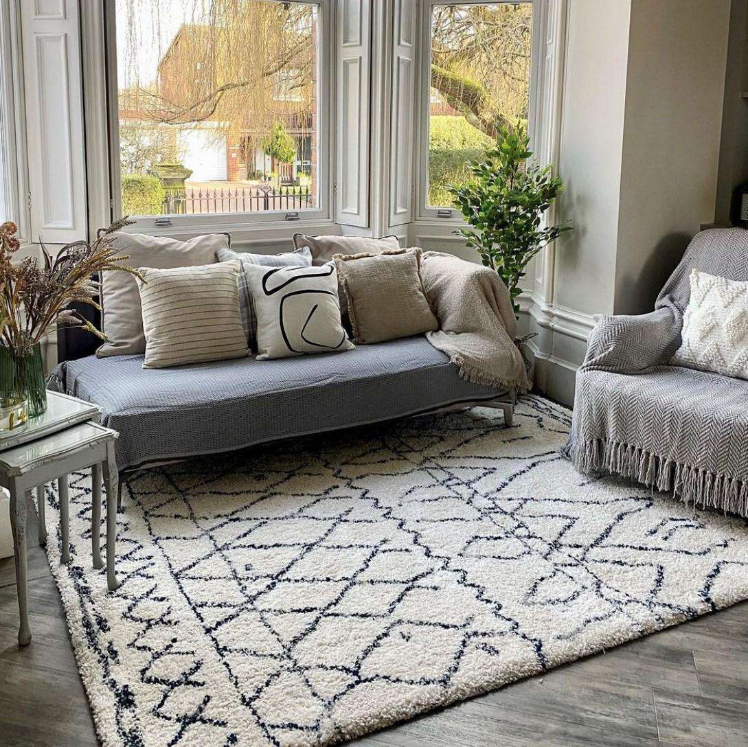 Super Soft Boho Moroccan Shaggy Rug