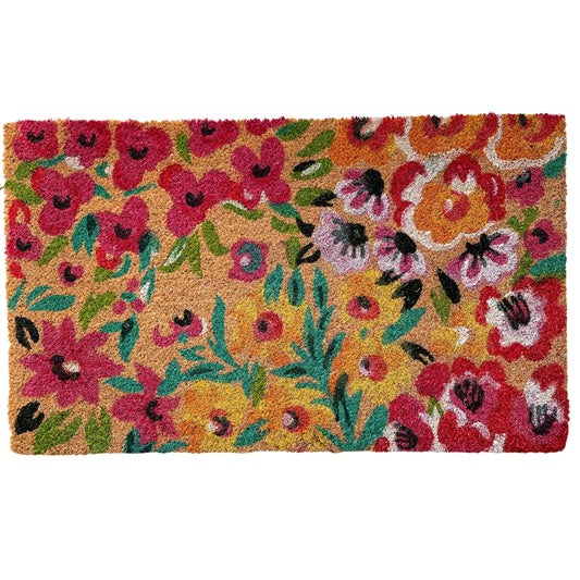 Bright Water Flower Doormat - Water Floral