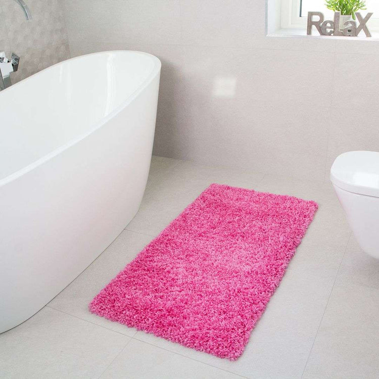 Barbie Pink Shaggy Rug