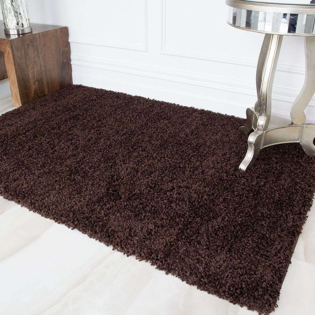 Brown Shaggy Rug | Living Room Rugs | Kukoon Rugs Online