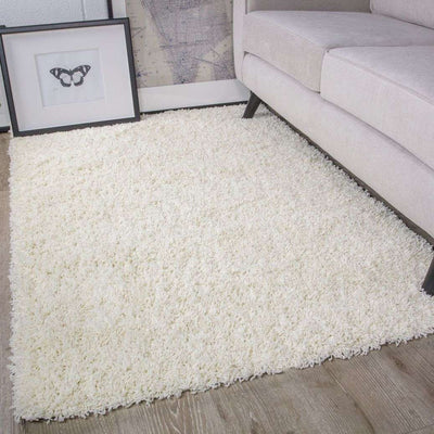Cream Shaggy Rug
