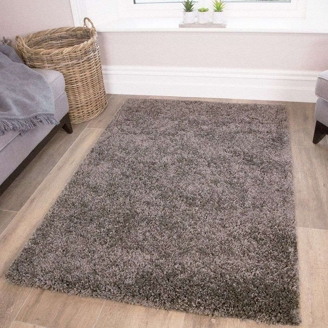 Grey Shaggy Rug