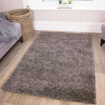 Grey Shaggy Rug