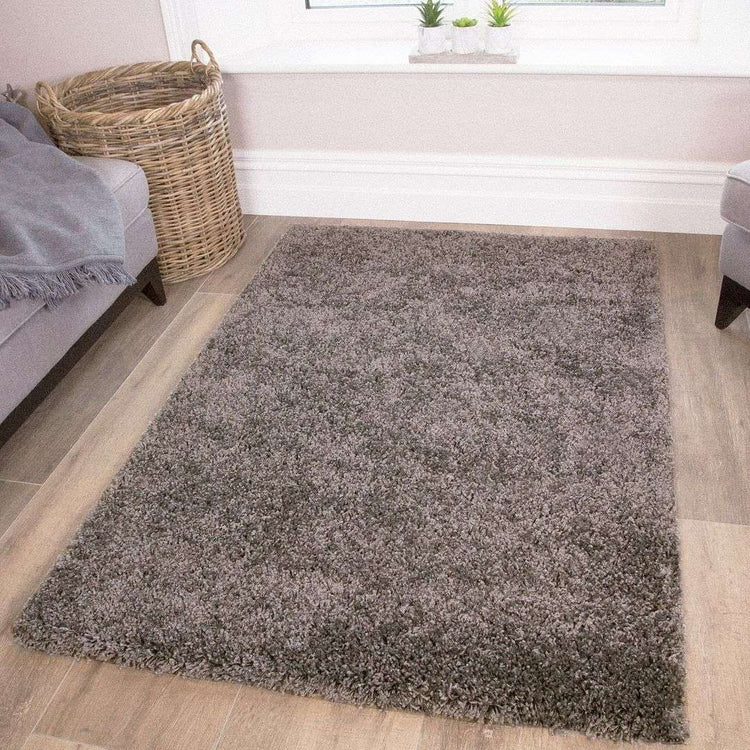 Grey Shaggy Rug