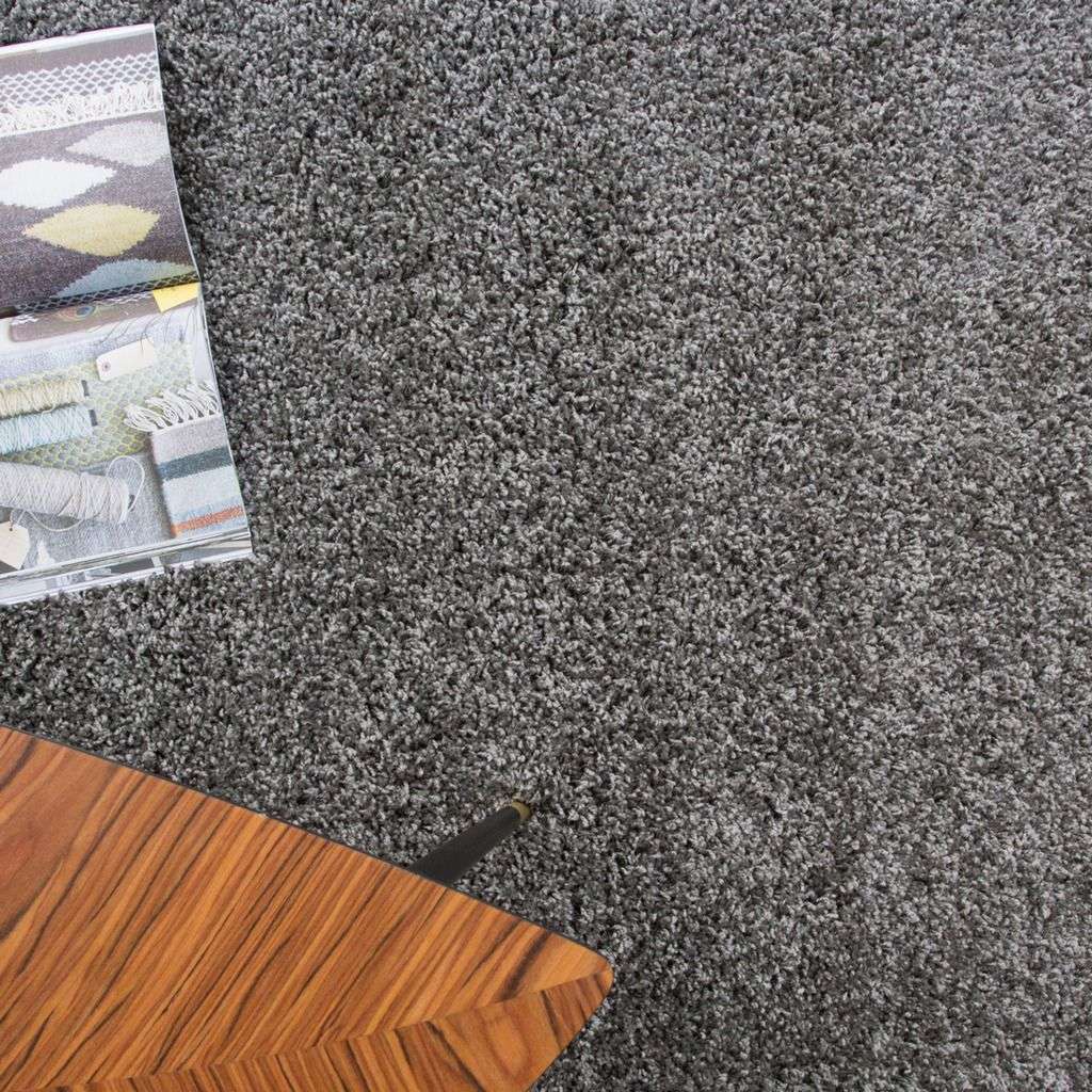 Grey Shaggy Rug