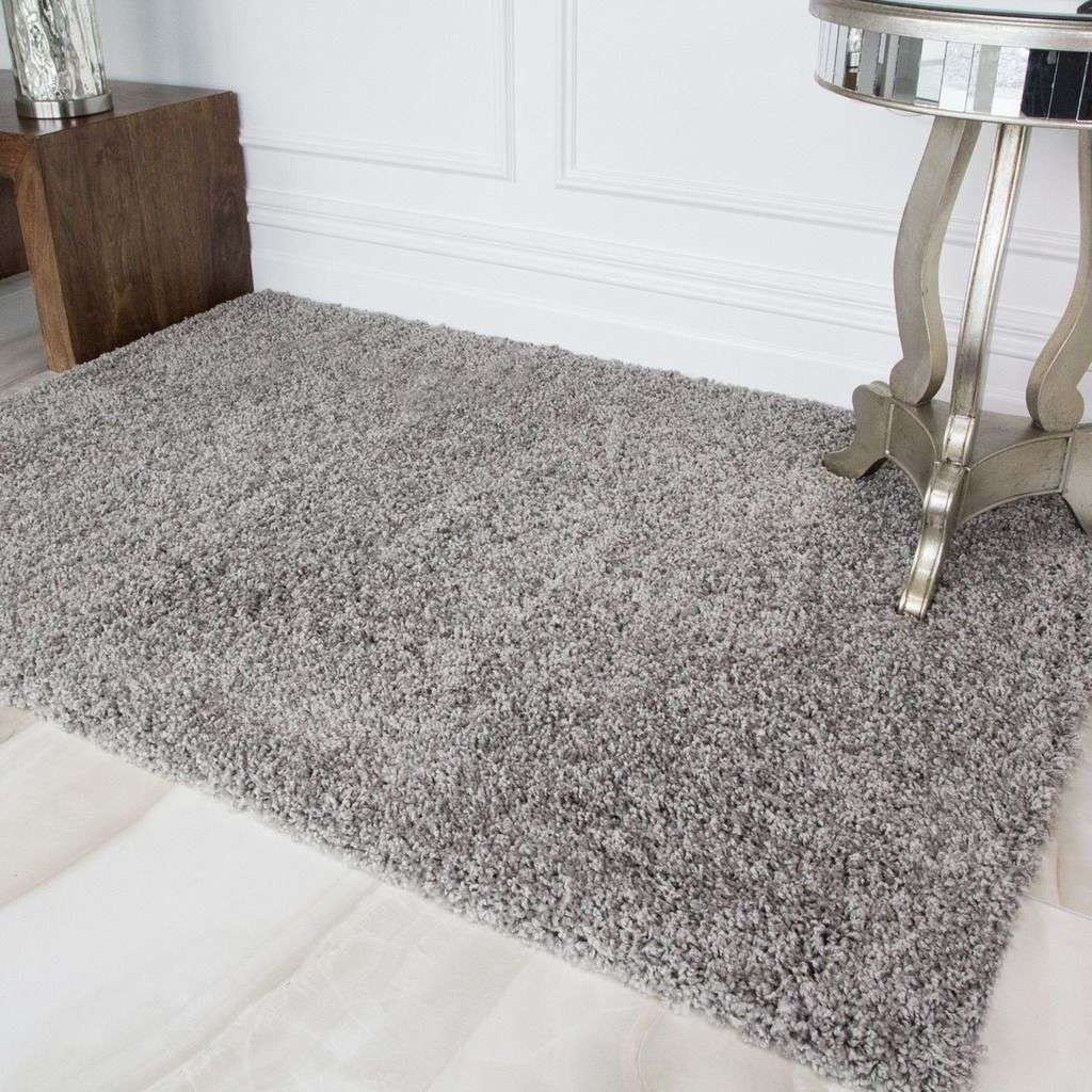 Silver Shaggy Rug | Living Room Rugs | Kukoon Rugs Online