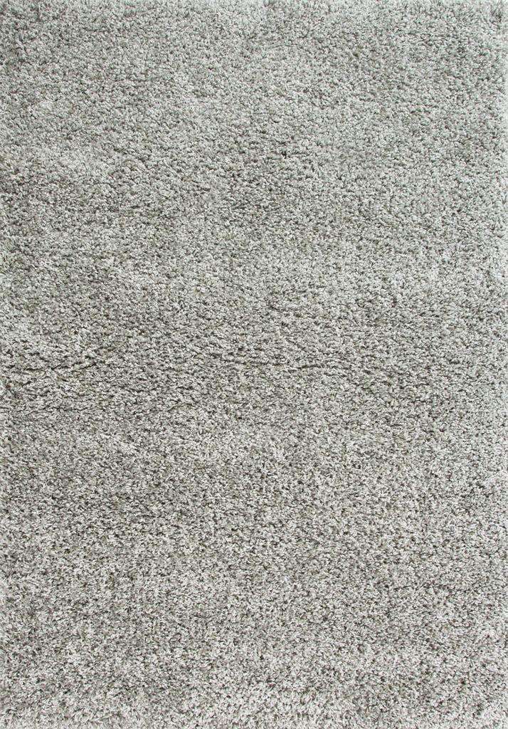 Silver Shaggy Rug