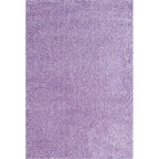 Violet Round Circle Shaggy Rug