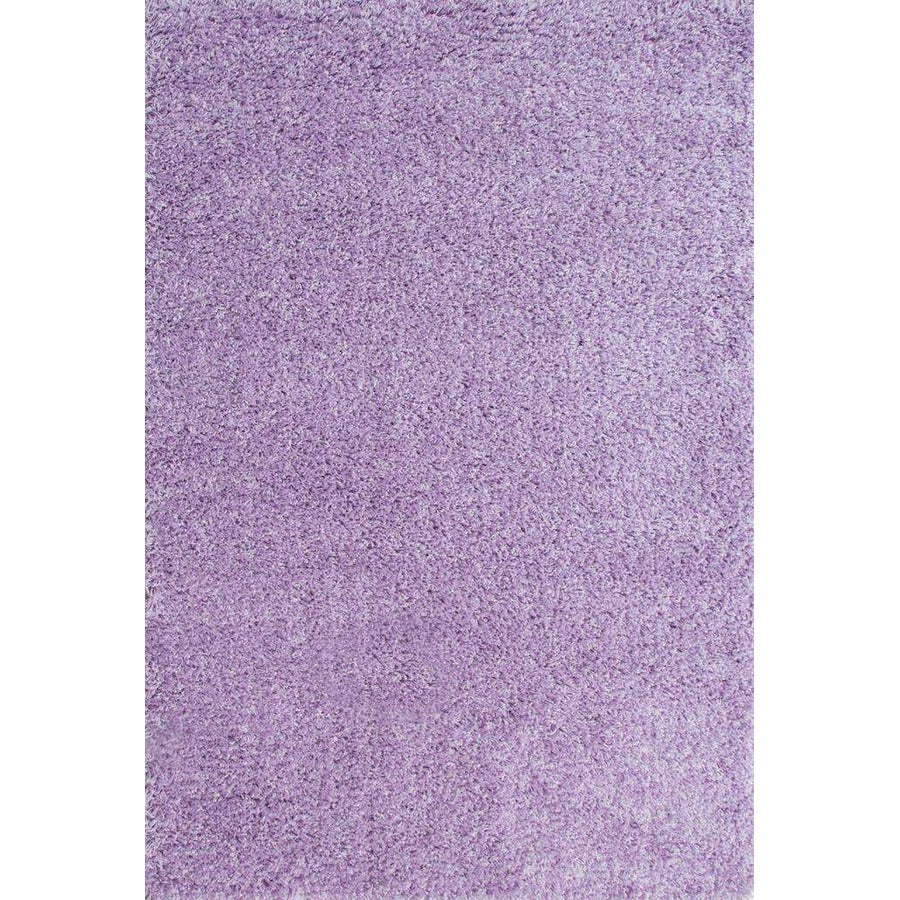 Violet Round Circle Shaggy Rug