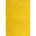 Yellow Shaggy Rug