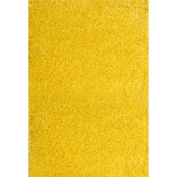 Yellow Shaggy Rug