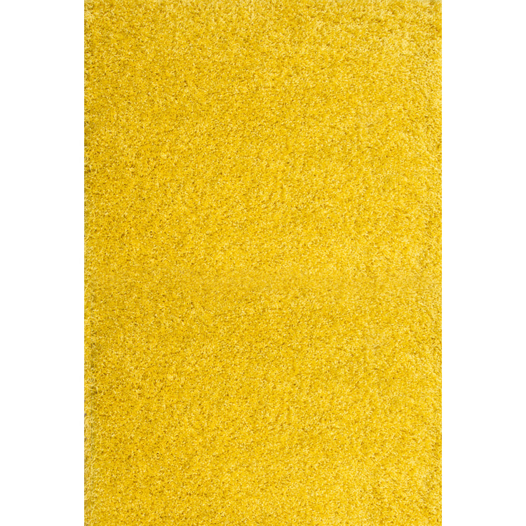Yellow Shaggy Rug