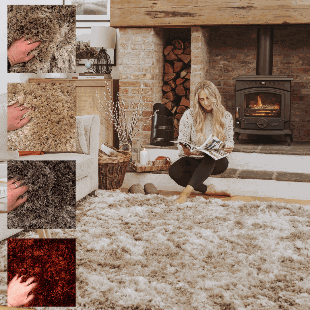 Shaka Rug Plush Soft Shaggy Area Rug - Choose Your Colour – Kukoon Rugs Online