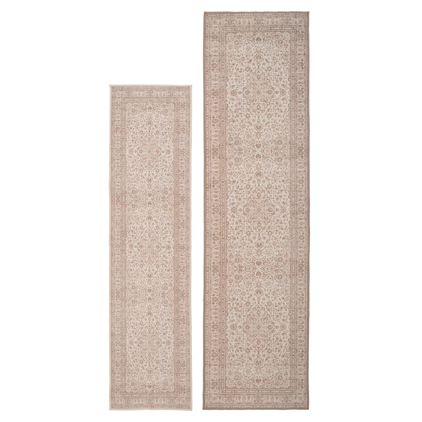 Soft Washable Cream Vintage Runner - Adeline