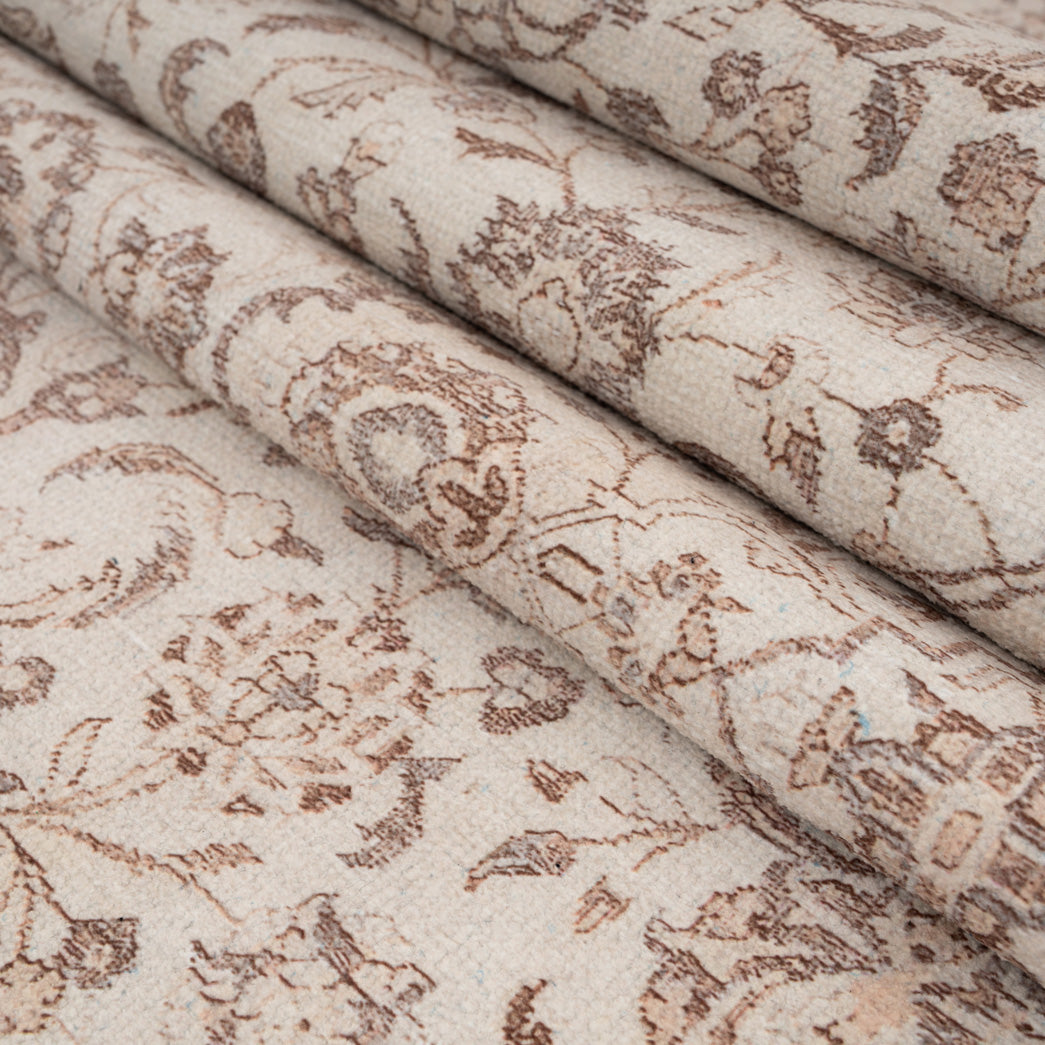 Soft Washable Cream Vintage Rug - Adeline