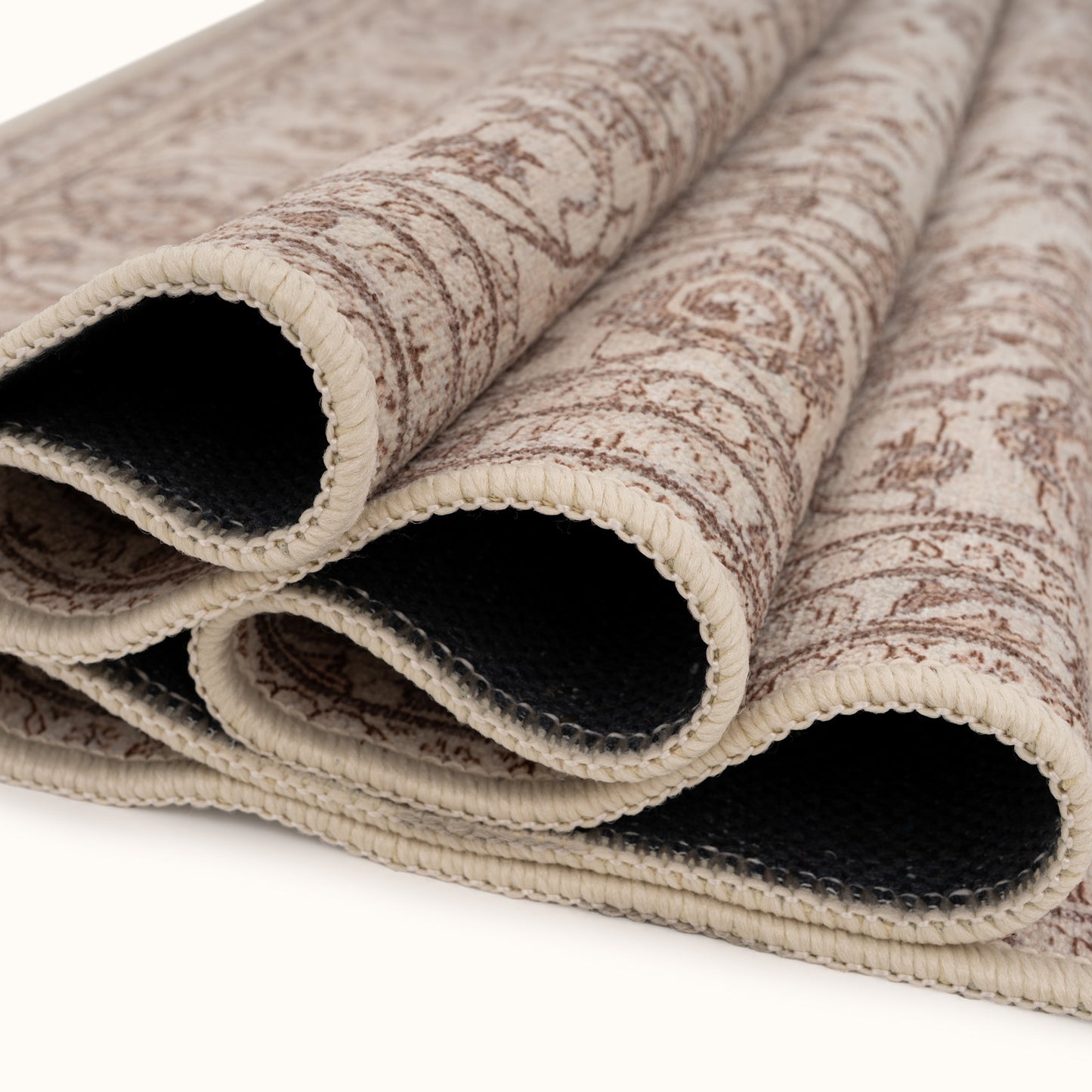 Adeline Rug Soft Washable Cream Vintage Rug - Adeline | Living Room Rugs | Kukoon ...