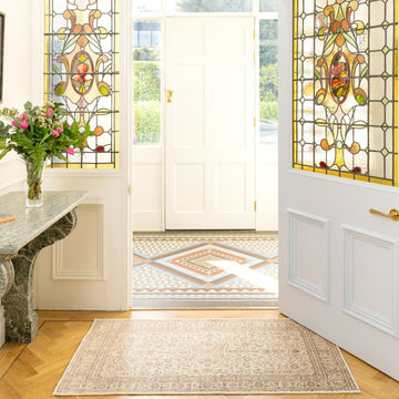 Soft Washable Cream Doormat - Adeline