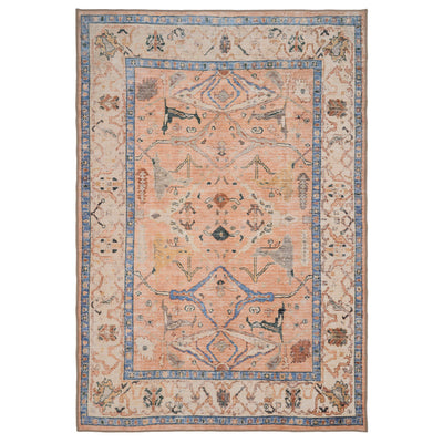 Soft Washable Multicolour Vintage Rug - Amelia