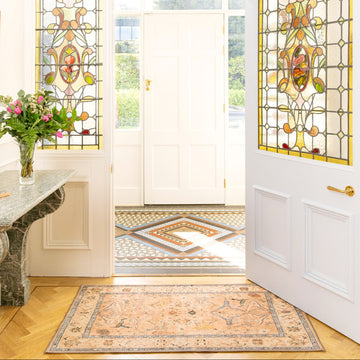 Soft Washable Vintage Bathroom Mat - Amelia