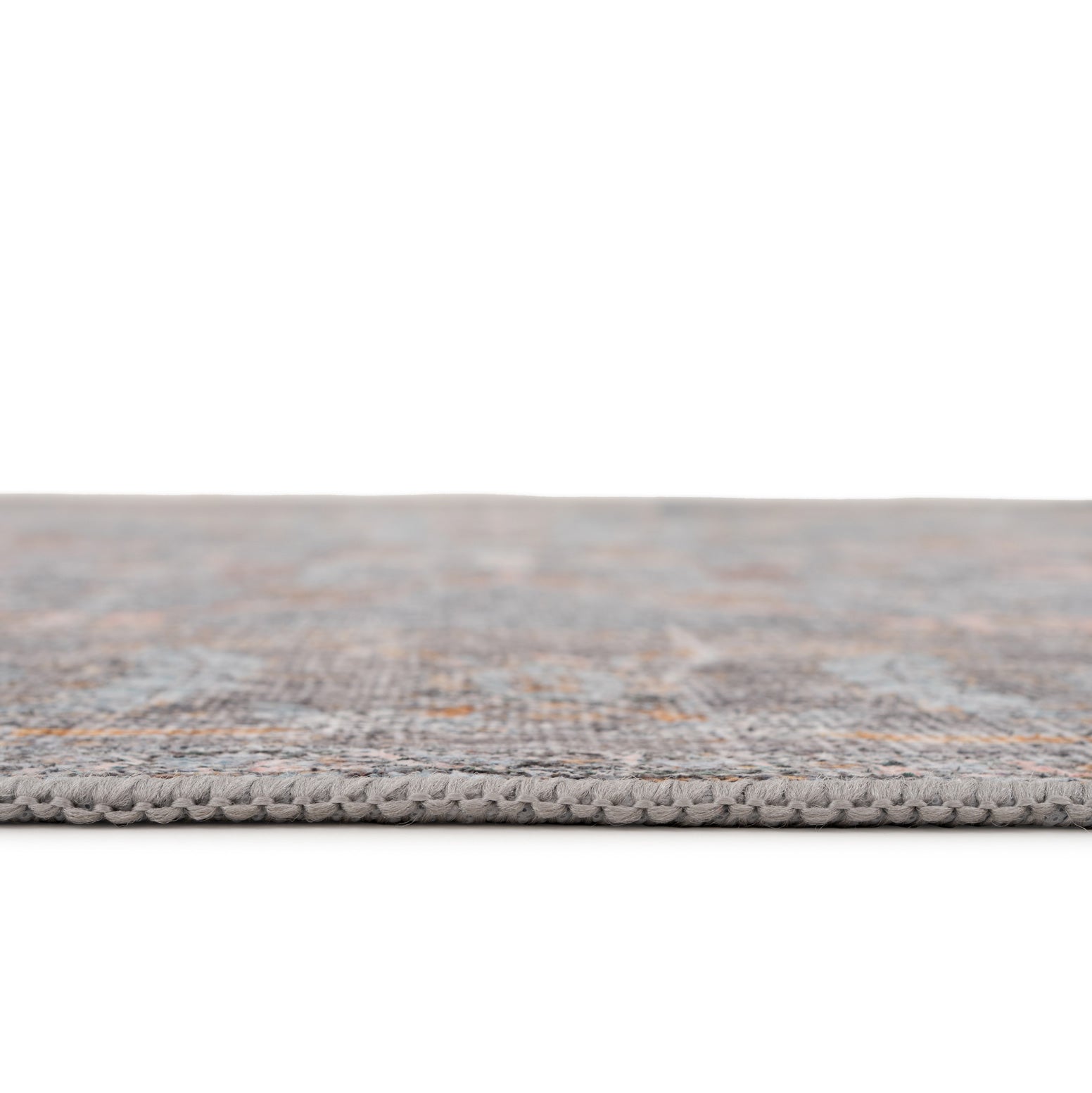 Soft Washable Blue Doormat - Clara