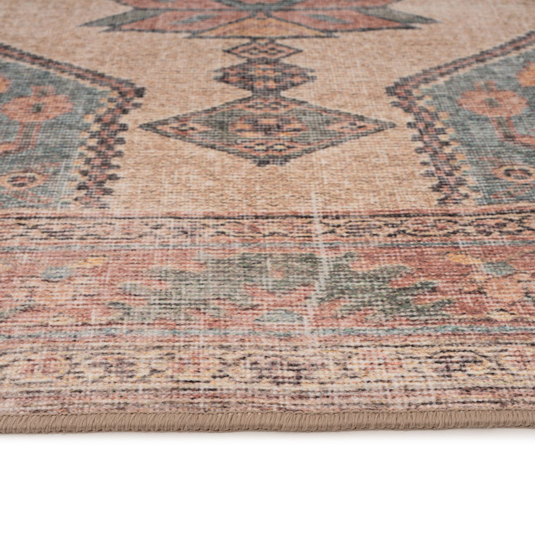 Soft Washable Multicolour Moroccan Rug - Coralie