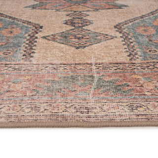 Soft Washable Multicolour Moroccan Runner - Coralie
