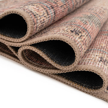 Soft Washable Multicolour Moroccan Runner - Coralie