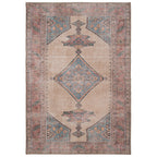 Soft Washable Multicolour Moroccan Rug - Coralie