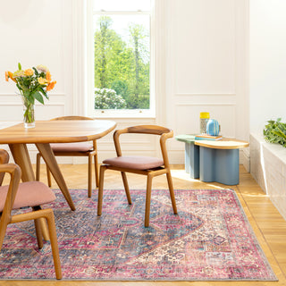 Soft Washable Multicolour Rug - Delphine